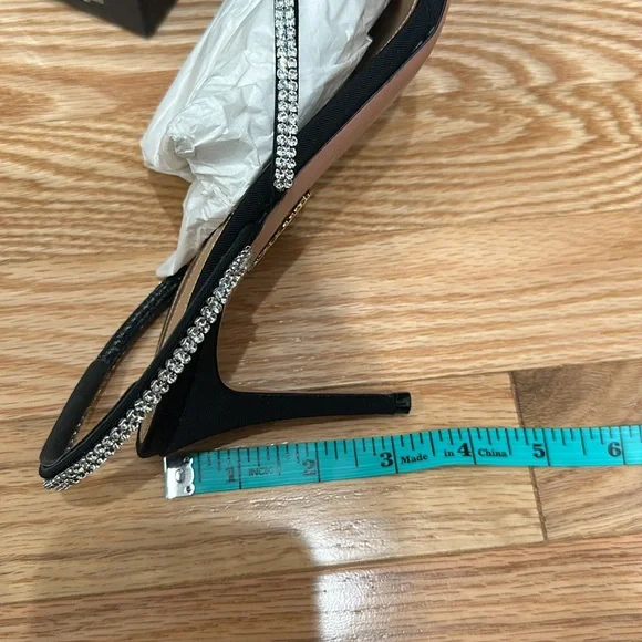 Aquazzura Eden crystal pumps size 40 USA 9.5